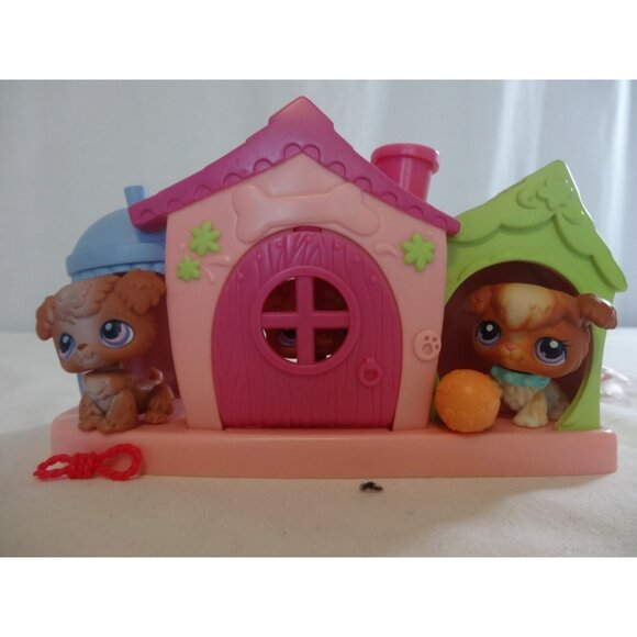 Littlest Pet Shop LPS Playful Puppies Poodle Dogs #37 #38 #39 accessories - Picture 3 of 11